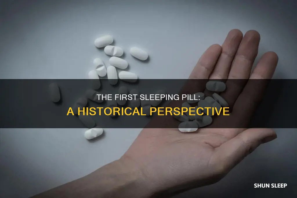 when was the first sleeping pill invented