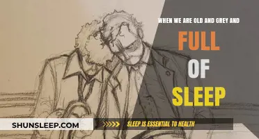 The Golden Years: Full of Sleep, Dreams, and Peace