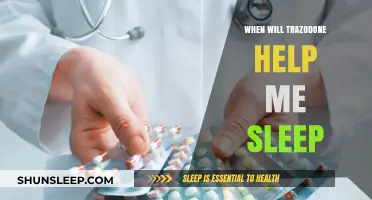 Trazodone for Sleep: Timing, Effectiveness, and What to Expect