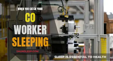 A Co-worker Caught Napping: What to Do Next?