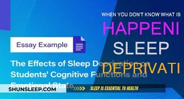 Sleep Deprivation: Navigating the Unknown