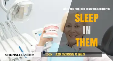 Should You Sleep in Dentures? Tips for New Wearers