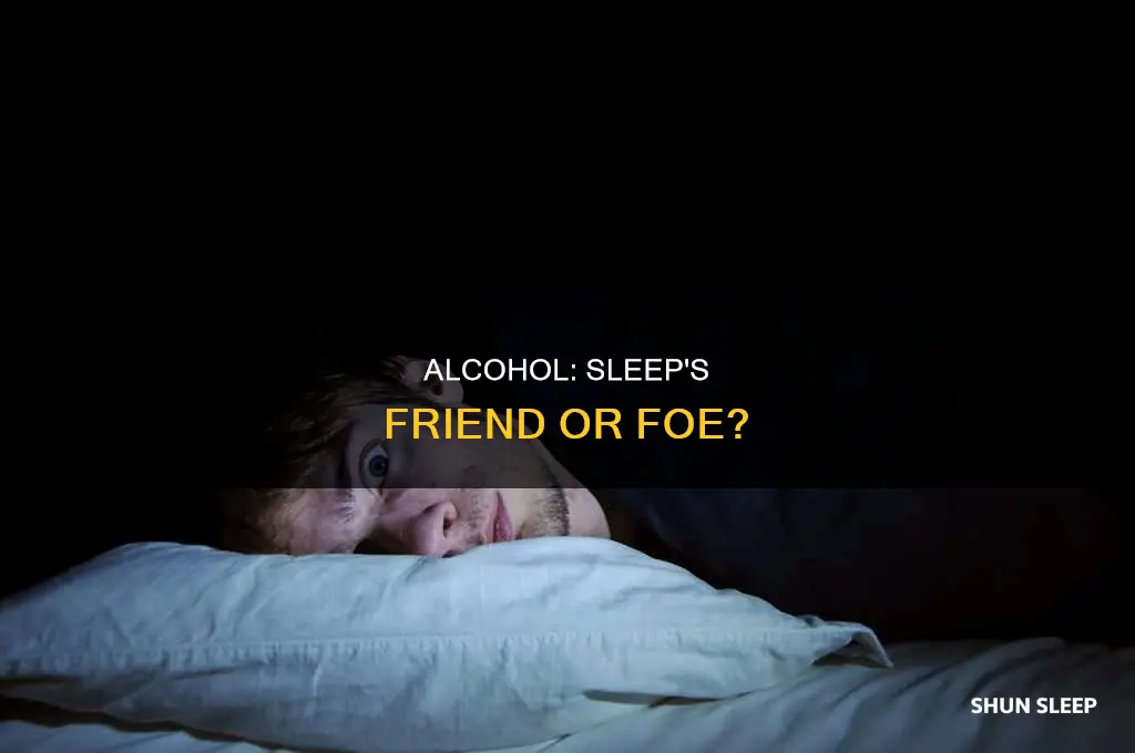 when you need alcohol to sleep