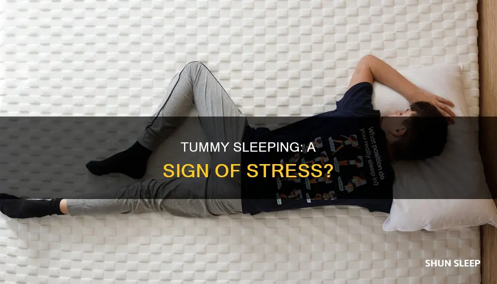 when you start sleeping on tummy means