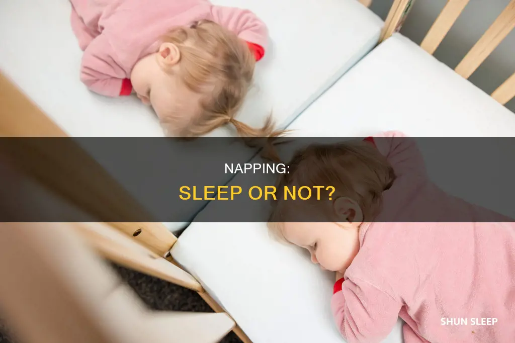 when you take a nap are you sleeping