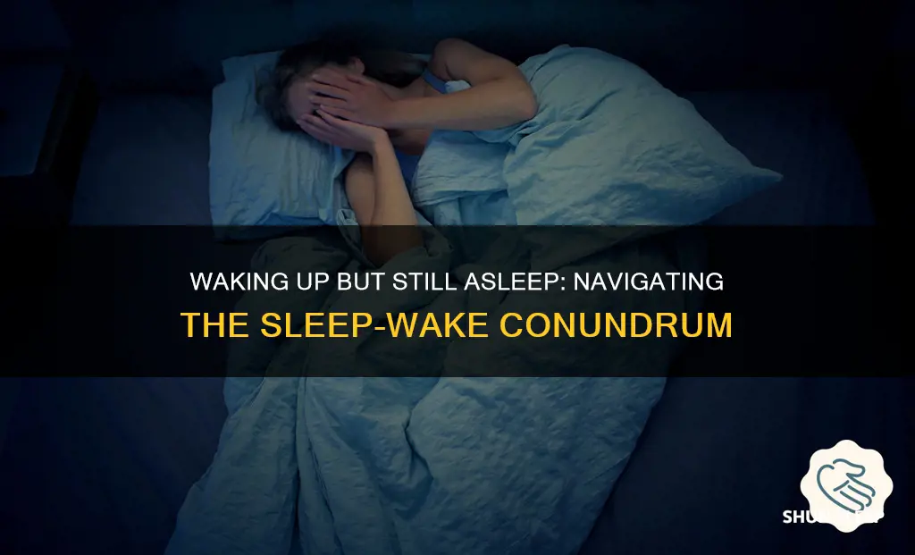 when you wake af but still sleeping