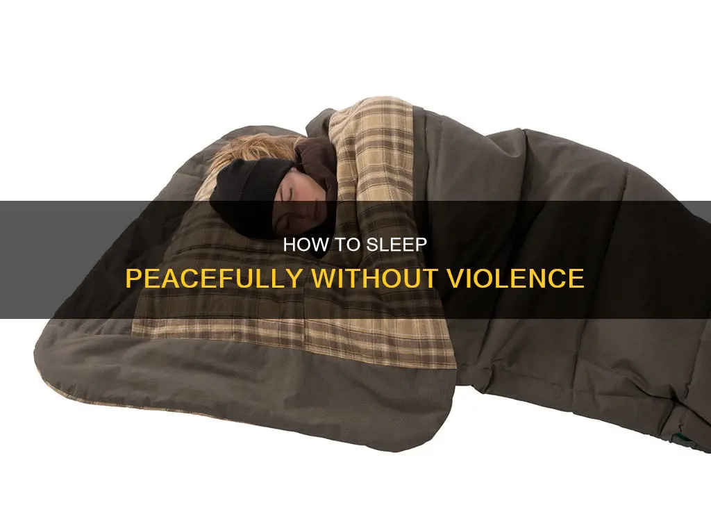 where a bag when you sleep violent