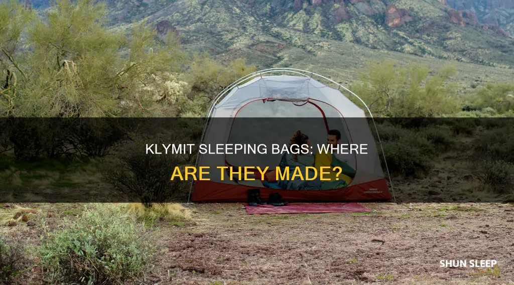 where are klymet sleeping bags made