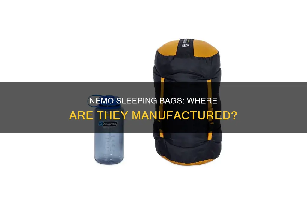 where are nemo sleeping bags made