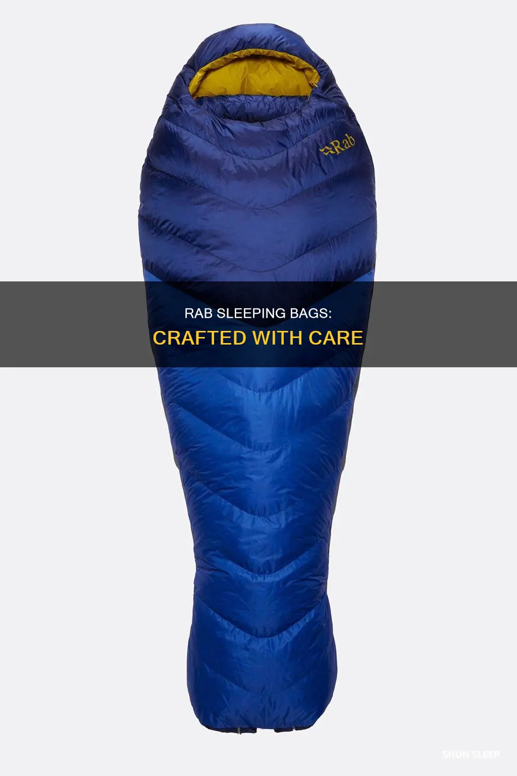 where are rab sleeping bags made