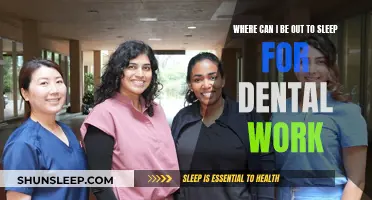 Sedation Dentistry: Where Can I Sleep?
