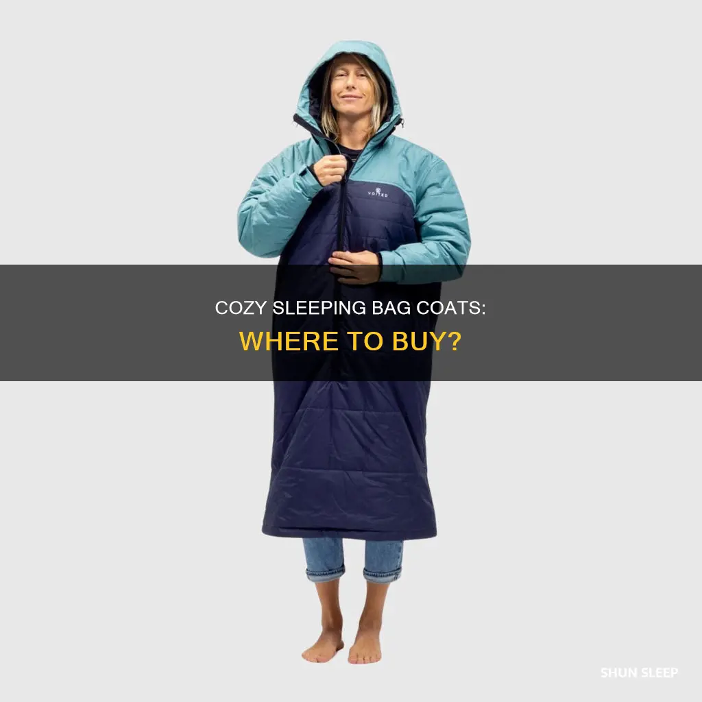 where can i buy a sleeping bag coat