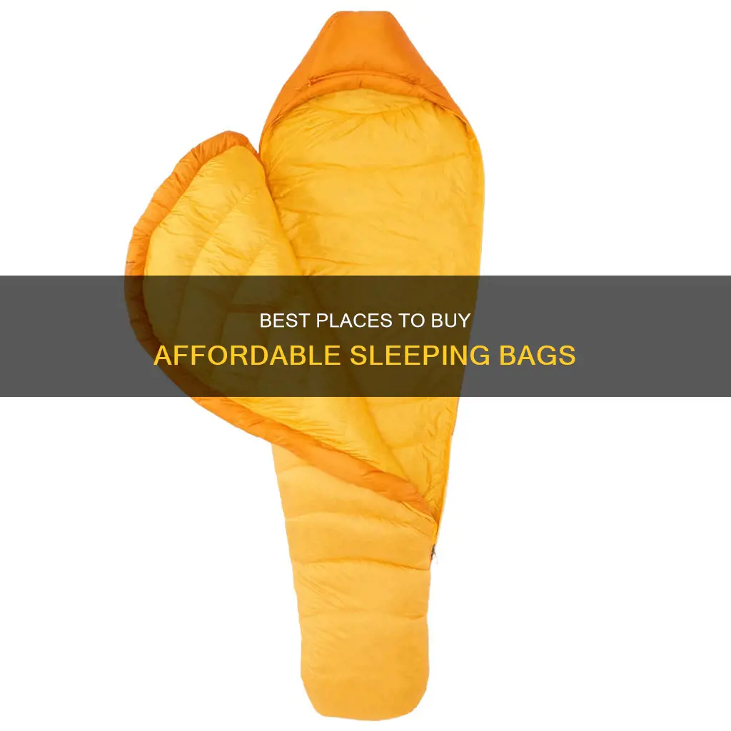 where can i buy cheap sleeping bags