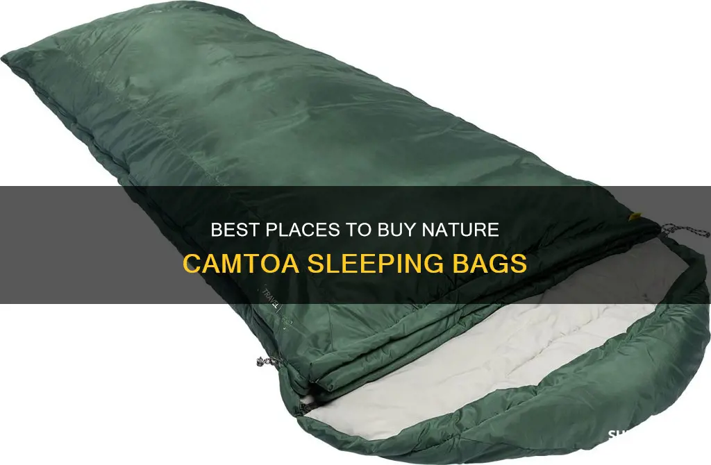 where can i buy nature camtoa sleeping bag