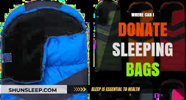Donation Points for Sleeping Bags