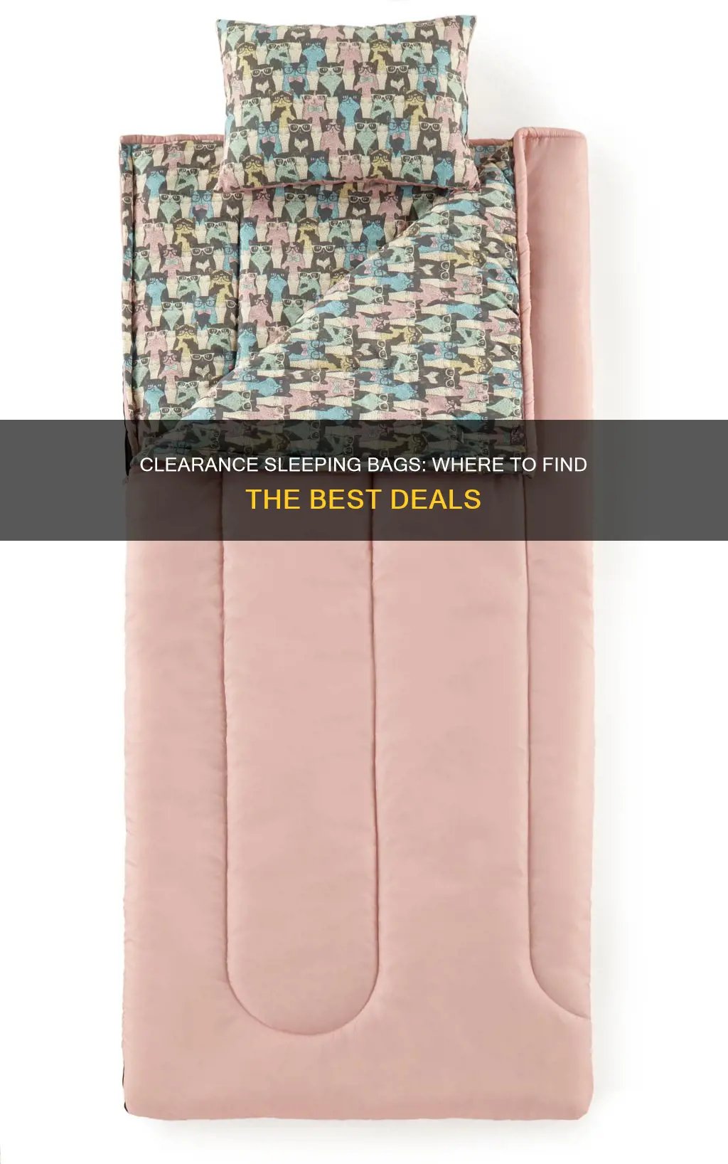 where can i find clearance sleeping bags