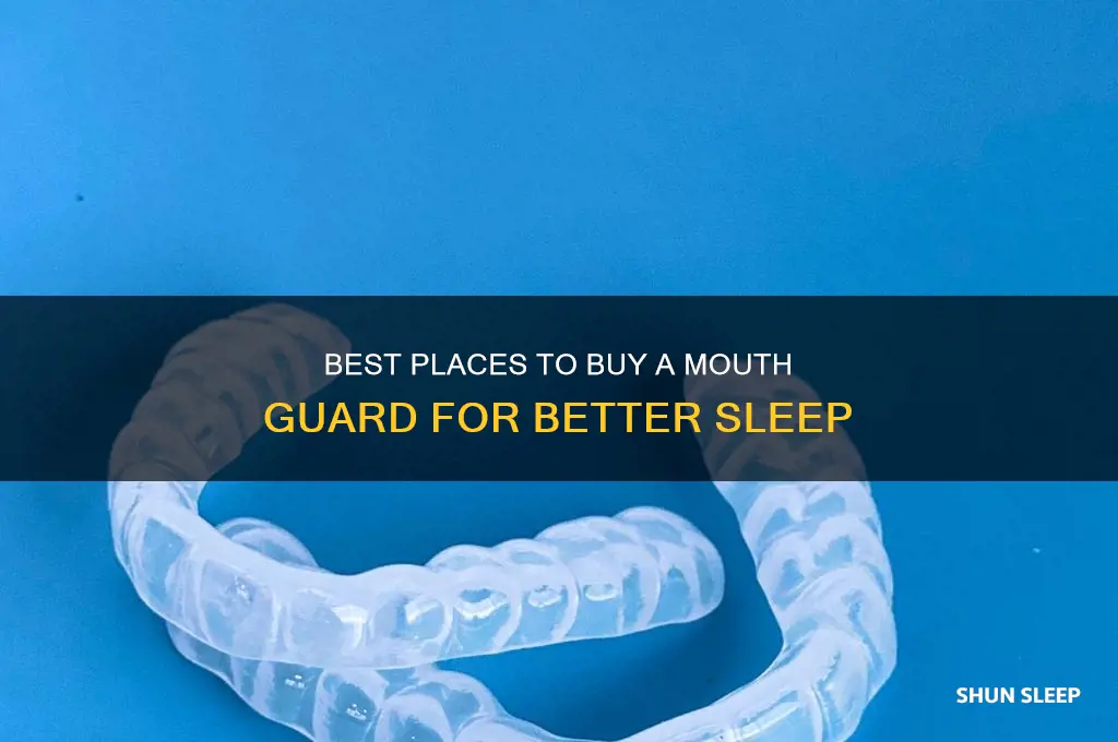 where can i get a mouth guard for sleeping