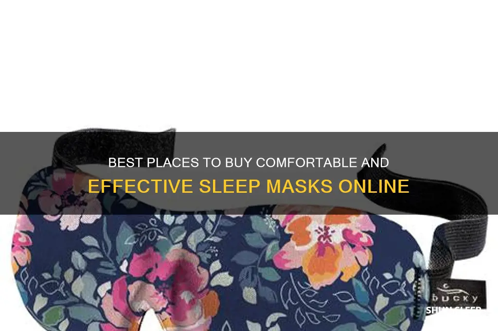 where can i get a sleep mask