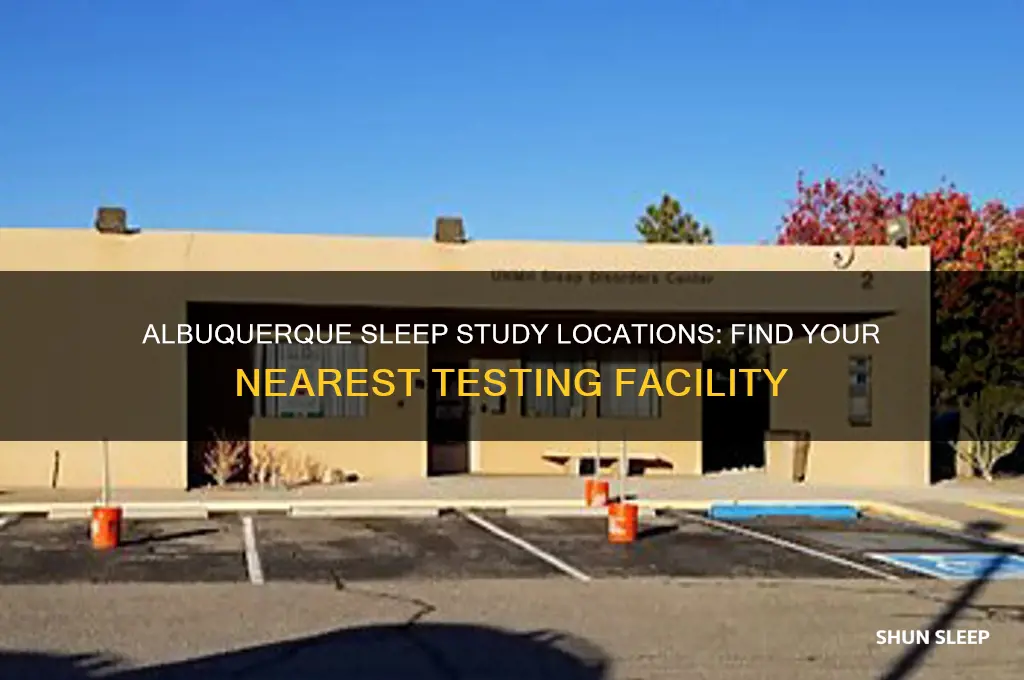 where can i get a sleep study done in albuquerque