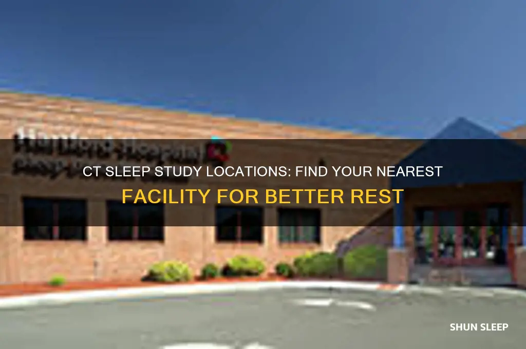 where can i get a sleep study done in ct