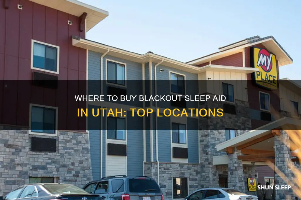 where can i get blackout sleep aid in utah