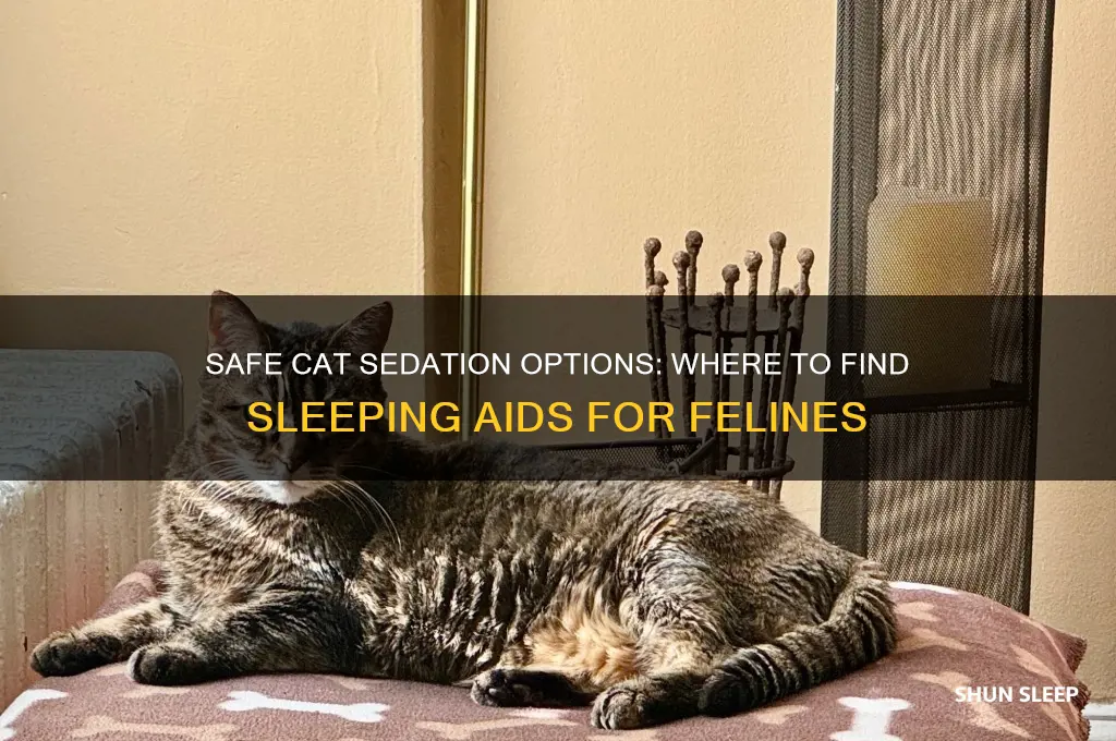 where can i get cat sleeping pills