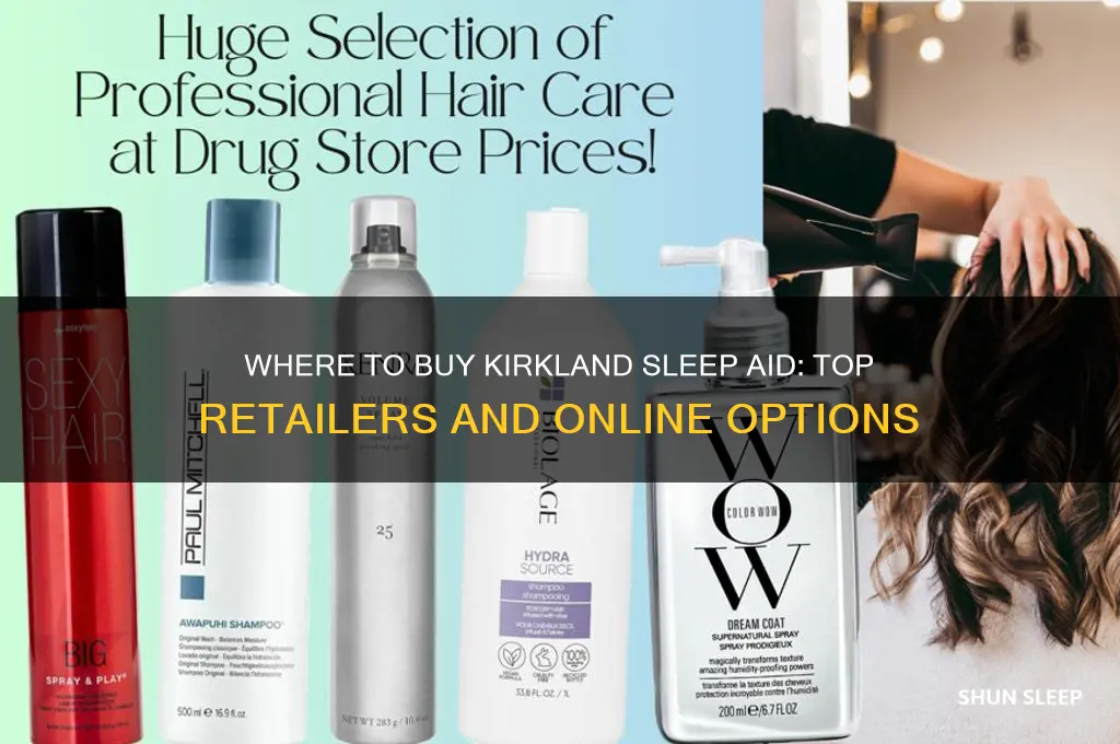where can i get kirkland sleep aid