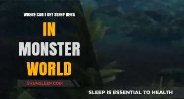 Finding Sleep Herb in Monster World: Locations and Tips for Players