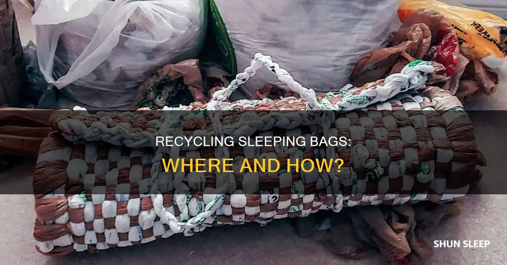 where can i recycle sleeping bags
