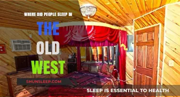 Sleep Spots in the Old West