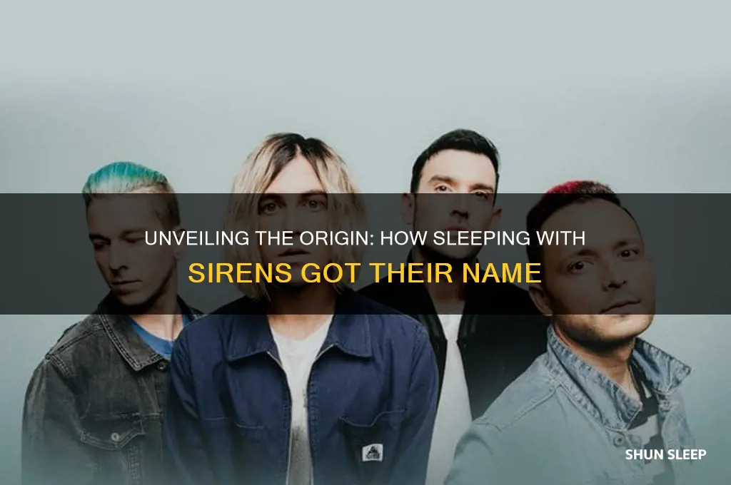where did sleeping with sirens get their name