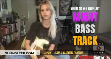 Bass Track Secrets: Where Did You Sleep Last Night?