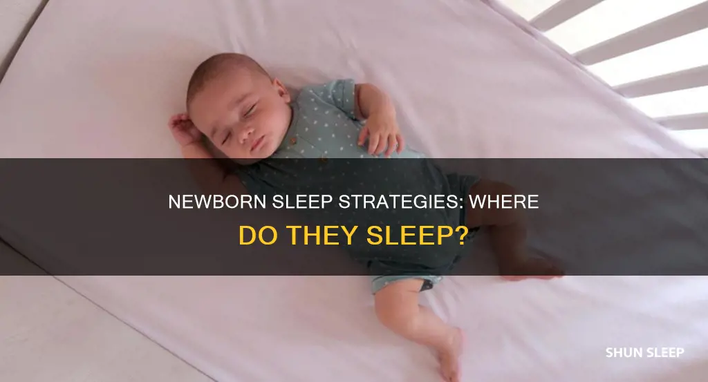 where did your newborn sleep