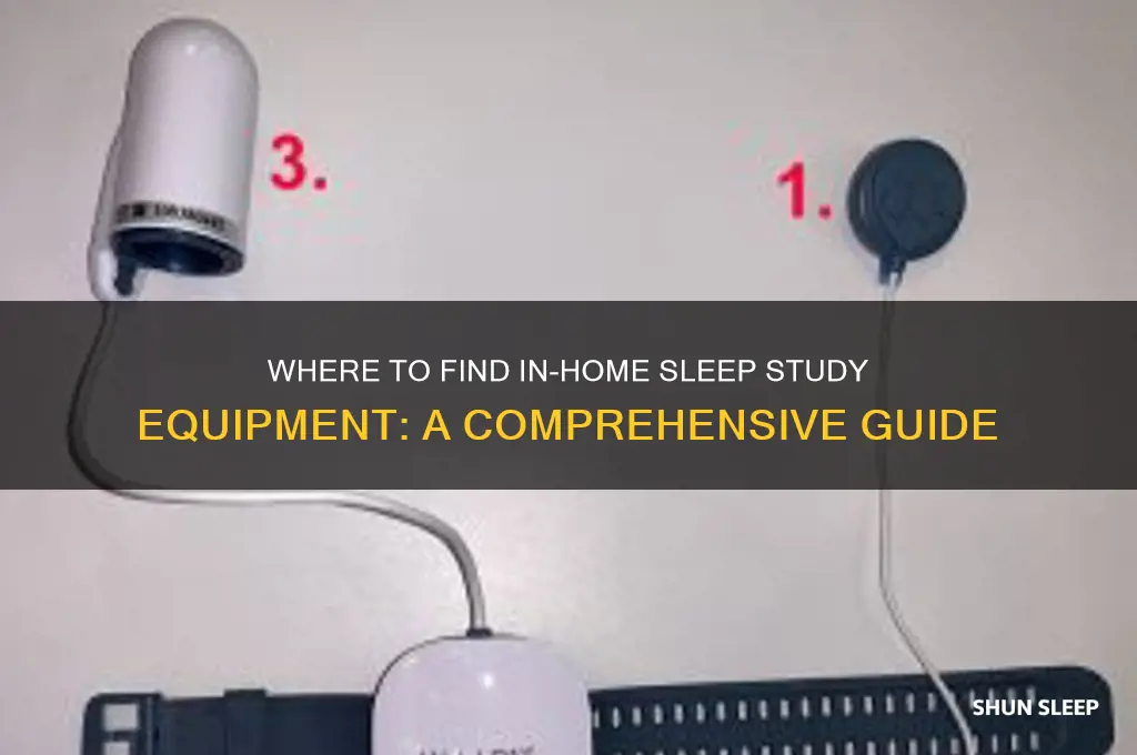 where do i get in home sleep study equipment
