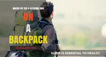 Backpack Sleeping Bag: How to Attach It?