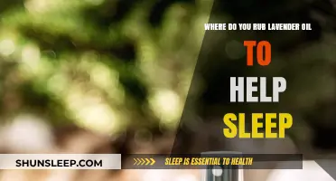 Lavender Oil for Sleep: Best Spots to Apply for Restful Nights