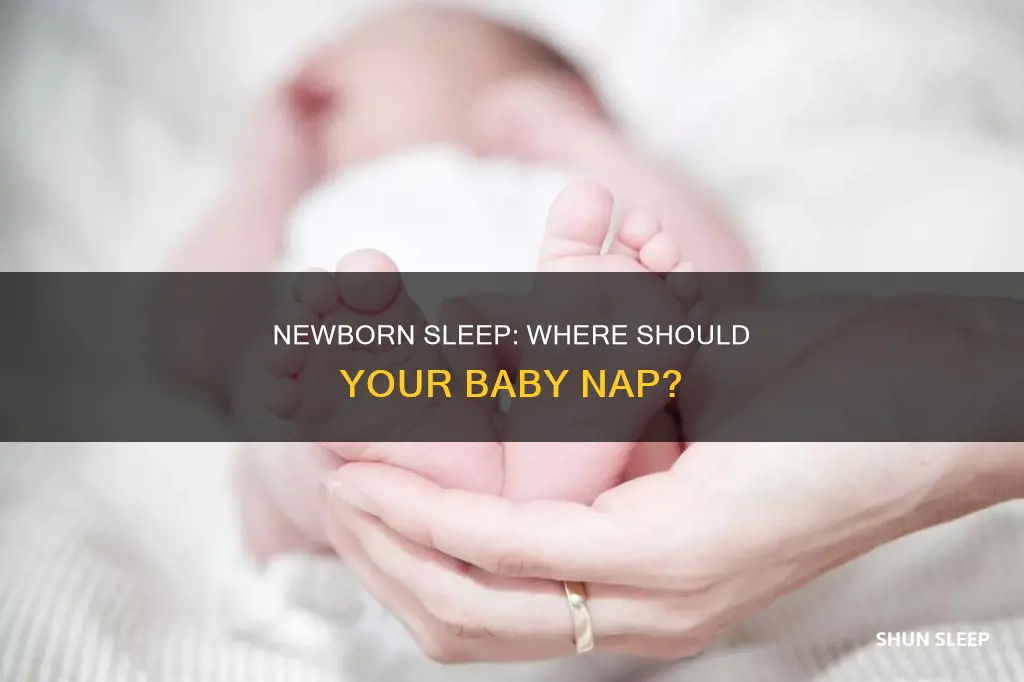 where does a two week old sleep