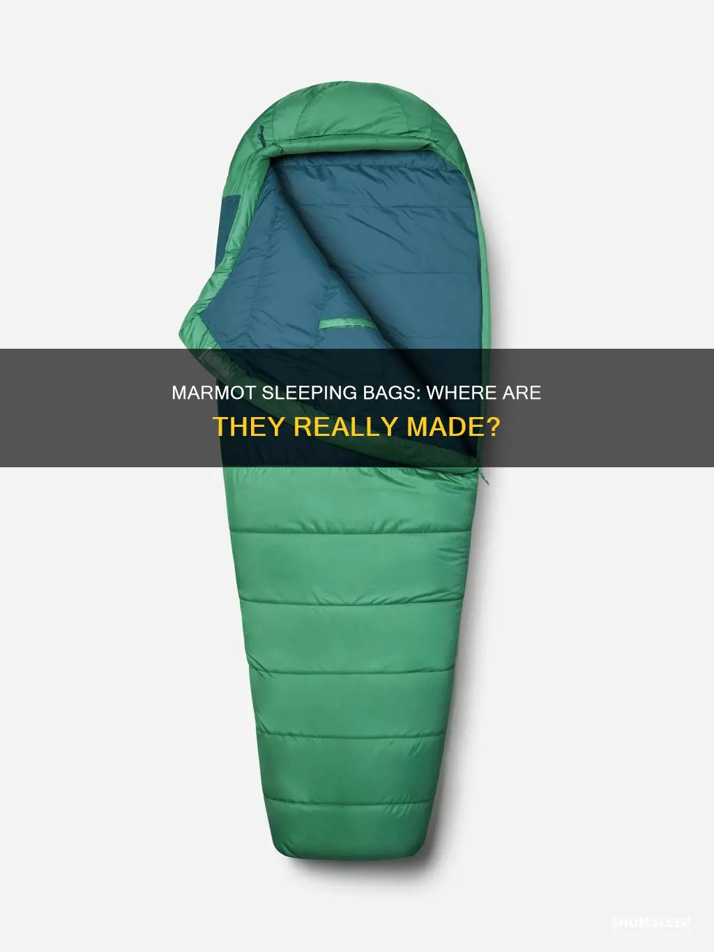 where does marmot manufacute it