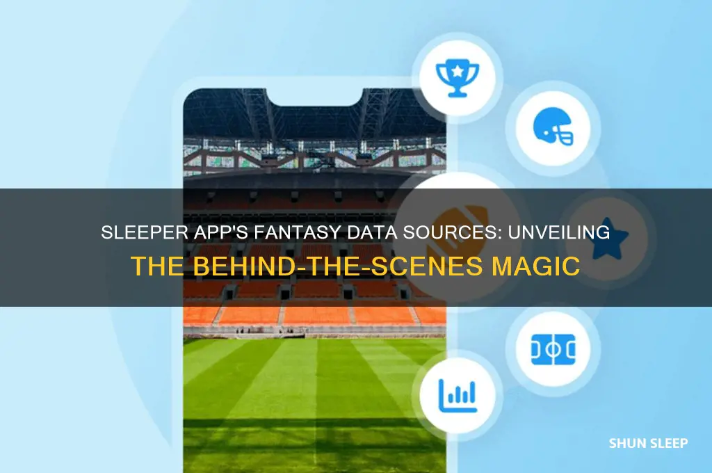 where does sleeper app get fantasydata
