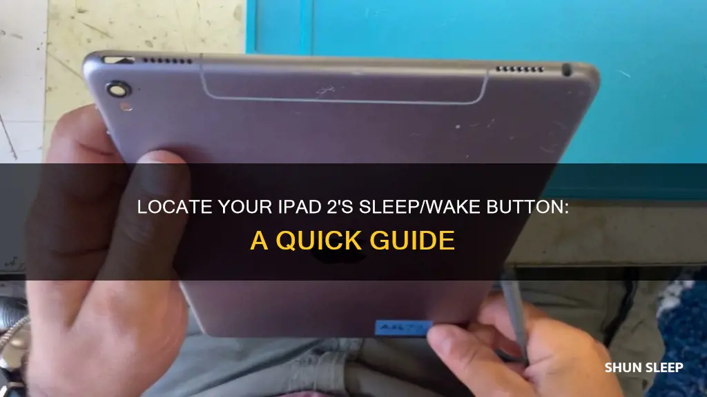 where is ipad 2 sleep wake button