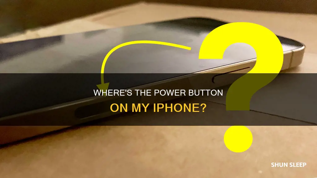 where is power wake sleep button on iphone