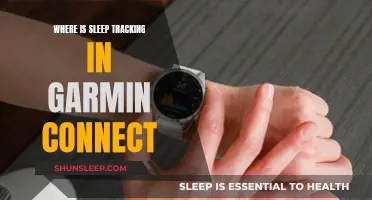Garmin Connect's Missing Sleep Tracking: Where is it?