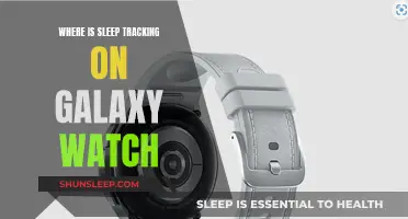 Galaxy Watch Sleep Tracking: Where Is It?