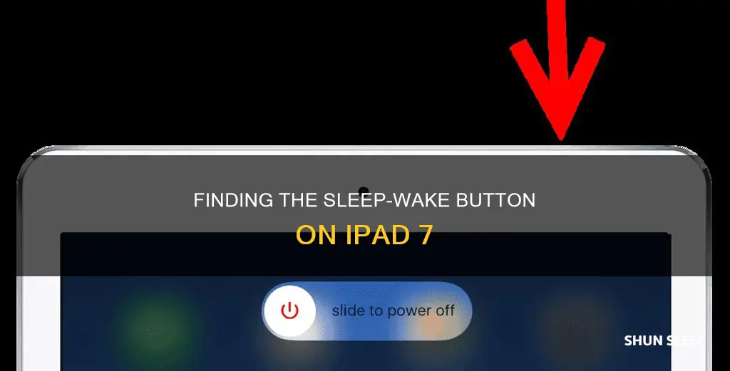 where is sleep wake button on ipad 7 generation