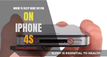 iPhone 4s: Finding the Sleep/Wake Button