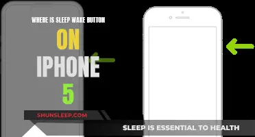 iPhone 5: Locating the Sleep/Wake Button