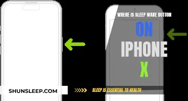 iPhone X: Finding the Sleep/Wake Button