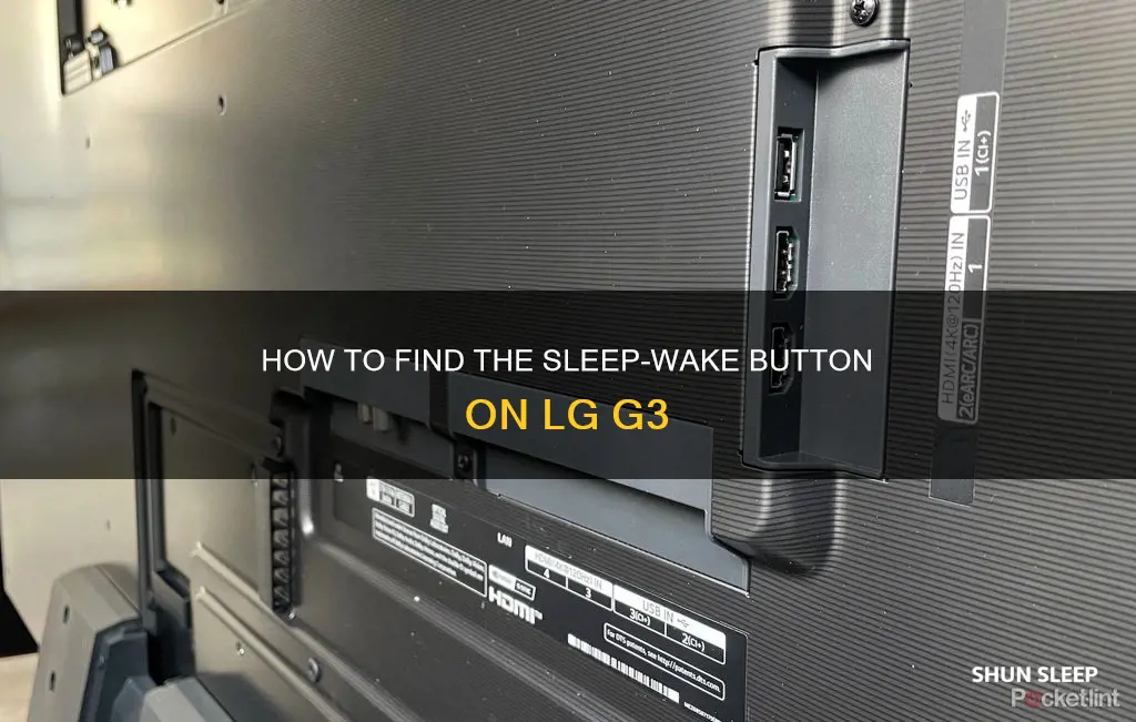 where is sleep wake button on lg g3