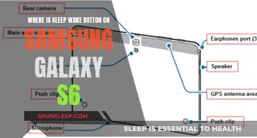 Samsung Galaxy S6: Locating the Sleep/Wake Button