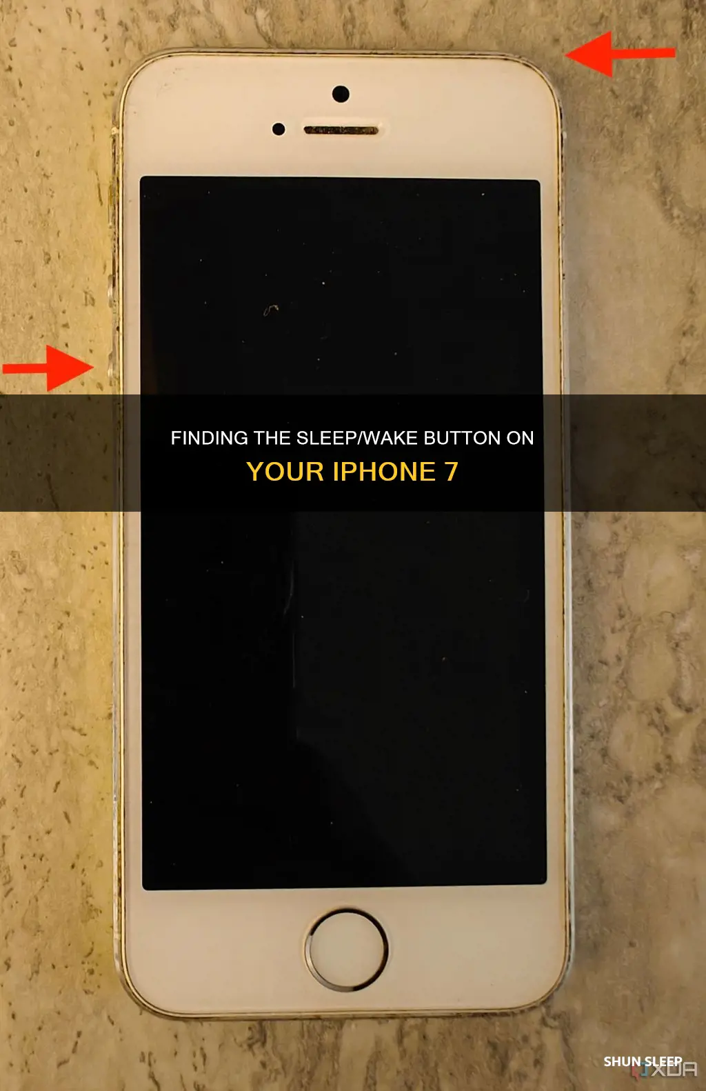 where is sleep wake buttononiphone7